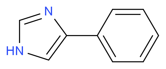 4-苯基咪唑_分子结构_CAS_670-95-1)