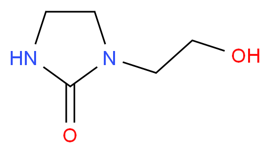 1-(2-hydroxyethyl)imidazolidin-2-one_分子结构_CAS_3699-54-5)