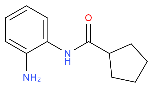 N-(2-aminophenyl)cyclopentanecarboxamide_分子结构_CAS_926217-21-2)