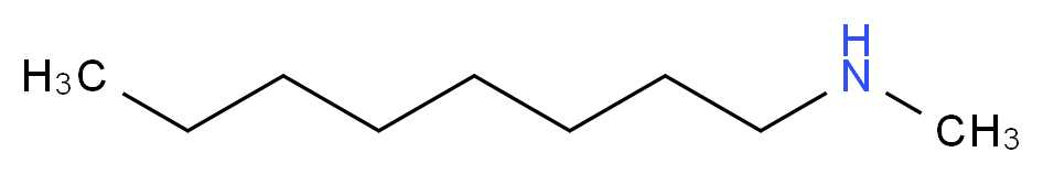 methyl(octyl)amine_分子结构_CAS_2439-54-5