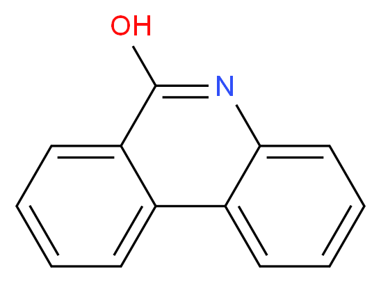 phenanthridin-6-ol_分子结构_CAS_1015-89-0