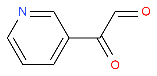 2-oxo-2-(pyridin-3-yl)acetaldehyde_分子结构_CAS_63464-84-6)