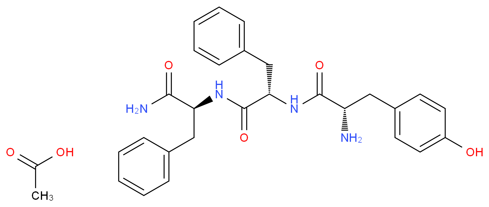 Tyr-Phe-Phe acetate salt_分子结构_CAS_108322-09-4)