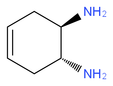 (1R,2R)-4-环己烯-1,2-二胺_分子结构_CAS_208533-40-8)