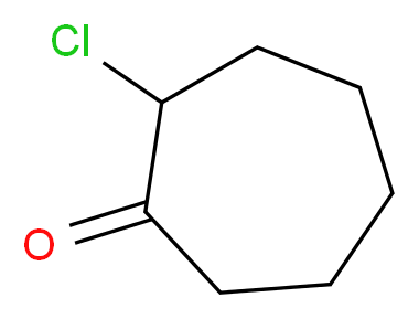 2-CHLOROCYCLOHEPTANONE_分子结构_CAS_766-66-5)