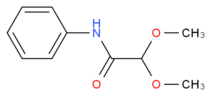 2,2-dimethoxy-N-phenylacetamide_分子结构_CAS_1379259-51-4