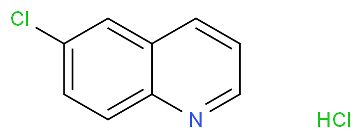 6-chloroquinoline hydrochloride_分子结构_CAS_55377-25-8