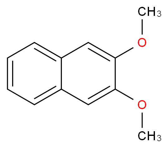 2,3-二甲氧基萘_分子结构_CAS_10103-06-7)