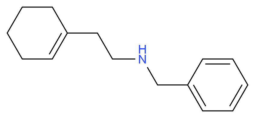 benzyl[2-(cyclohex-1-en-1-yl)ethyl]amine_分子结构_CAS_118647-00-0