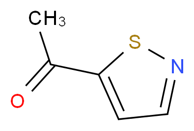 1-(1,2-thiazol-5-yl)ethan-1-one_分子结构_CAS_3684-00-2