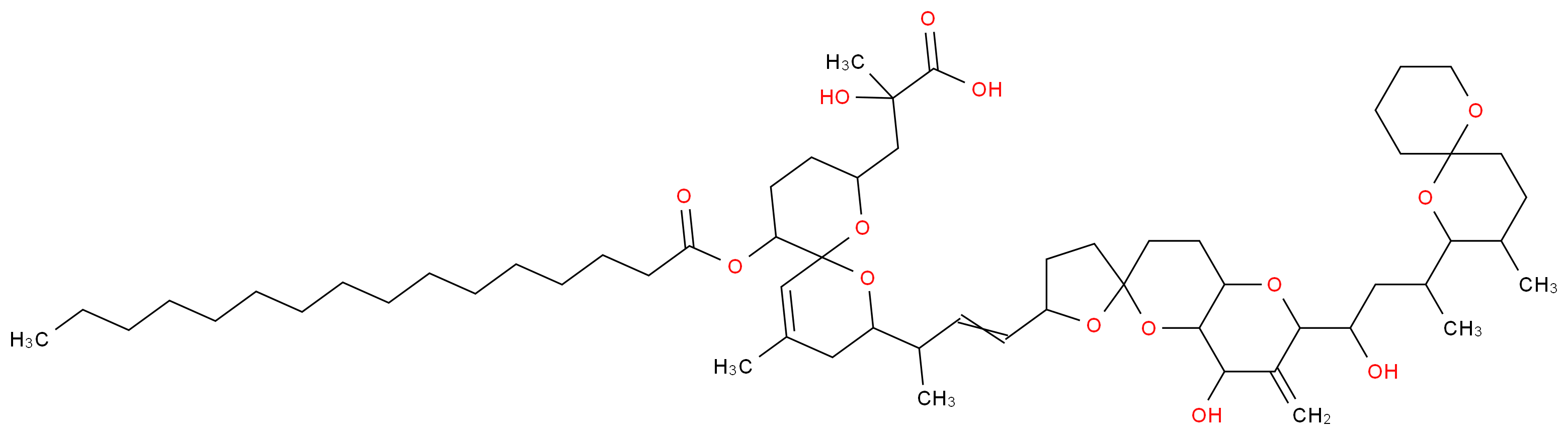 7-O-PALMITOYLOKADAIC ACID_分子结构_CAS_)