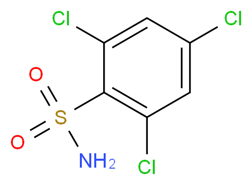 2,4,6-三氯苯磺酰胺_分子结构_CAS_28460-30-2)