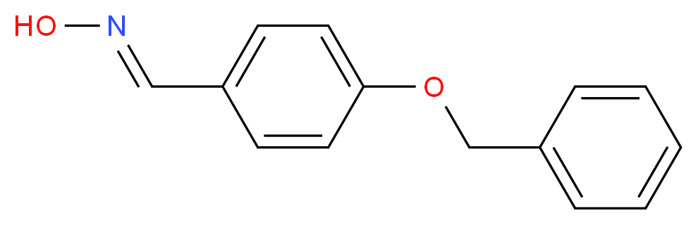 4-Benzyloxy-benzaldehyde oxime_分子结构_CAS_76193-67-4)