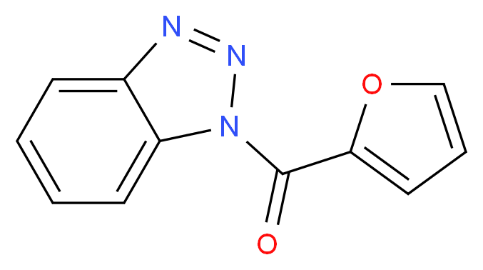 1-(2-呋喃甲酰基)-1H-苯并三唑_分子结构_CAS_144223-33-6)