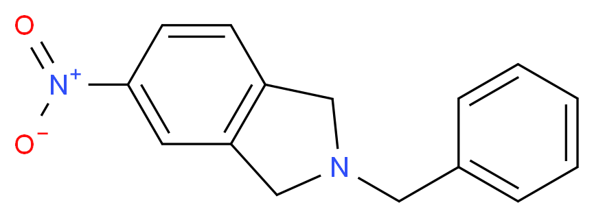 2-Benzyl-5-nitroisoindoline_分子结构_CAS_127168-68-7)