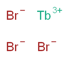 Terbium(III) bromide_分子结构_CAS_14456-47-4)