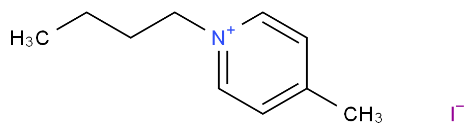 1-丁基-4-甲基碘化吡啶_分子结构_CAS_32353-64-3)