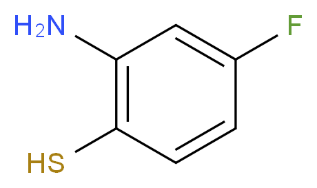 2-amino-4-fluorobenzene-1-thiol_分子结构_CAS_131105-89-0)