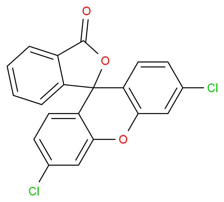 3′,6′-Dichlorofluoran_分子结构_CAS_630-88-6)