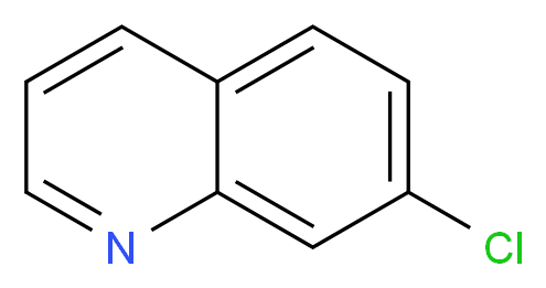 7-chloroquinoline_分子结构_CAS_612-61-3