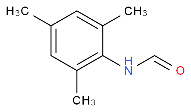 N-(2,4,6-三甲基苯基)甲酰胺_分子结构_CAS_6784-26-5)