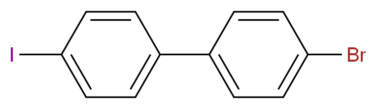 4-Bromo-4'-iodo-1,1'-biphenyl_分子结构_CAS_105946-82-5)