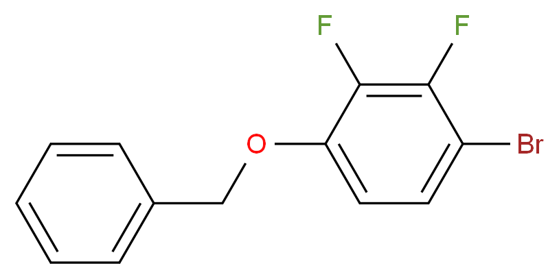 1-Bromo-4-(benzyloxy)-2,3-difluorobenzene_分子结构_CAS_941294-52-6)