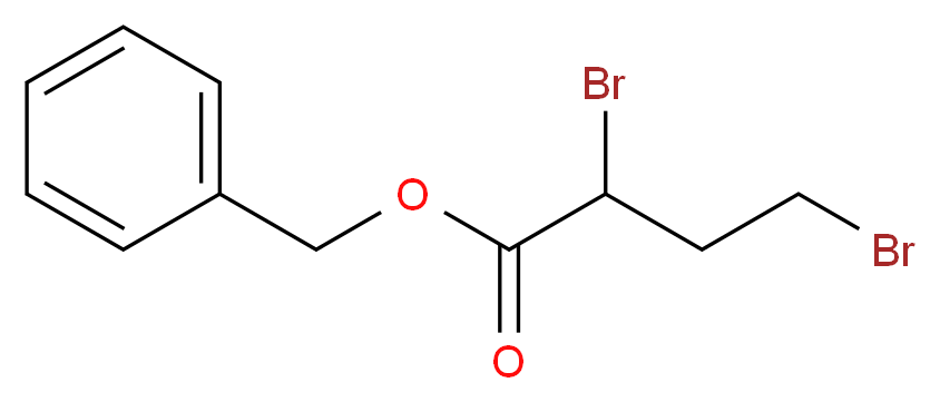 benzyl 2,4-dibromobutanoate_分子结构_CAS_50712-74-8