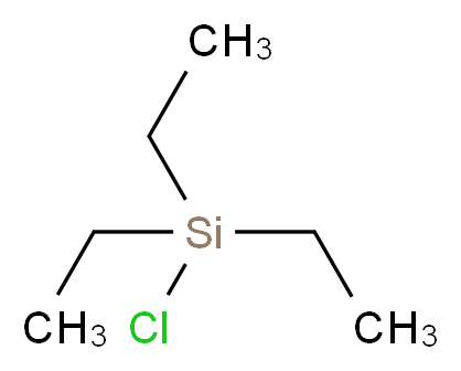 Chlorotriethylsilane_分子结构_CAS_994-30-9)