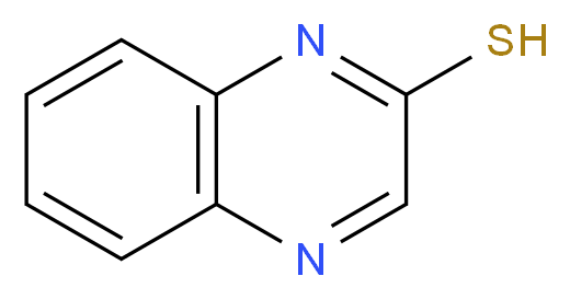 2-Quinoxalinethiol_分子结构_CAS_6962-54-5)