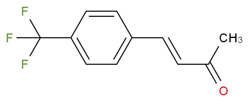 1-[4-(Trifluoromethyl)phenyl]but-1-en-3-one_分子结构_CAS_80992-93-4)