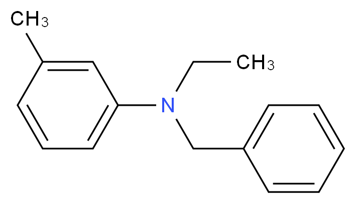 N-ETHYL-N-BENZYL-m-TOLUIDINE_分子结构_CAS_119-94-8)