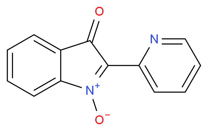 3-oxo-2-(pyridin-2-yl)-3H-indol-1-ium-1-olate_分子结构_CAS_2922-11-4