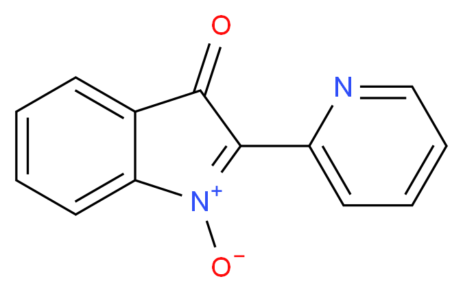 2-(2-Pyridyl)-3H-indol-3-one N-Oxide_分子结构_CAS_2922-11-4)