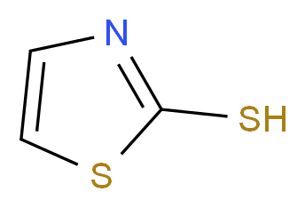 1,3-thiazole-2-thiol_分子结构_CAS_)