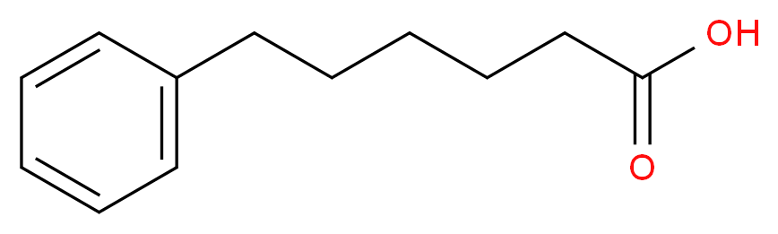 6-phenylhexanoic acid_分子结构_CAS_5581-75-9