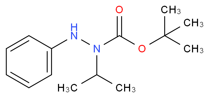 N-Isopropyl-N'-phenylhydrazine, N-BOC protected_分子结构_CAS_934391-36-3)