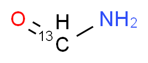 (1-<sup>1</sup><sup>3</sup>C)formamide_分子结构_CAS_51284-91-4