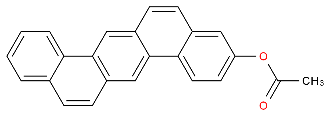 pentacyclo[12.8.0.0^{3,12}.0^{4,9}.0^{15,20}]docosa-1(14),2,4,6,8,10,12,15,17,19,21-undecaen-7-yl acetate_分子结构_CAS_72378-87-1