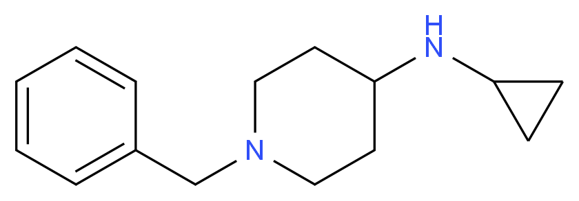 1-Benzyl-4-cyclopropylaminopiperidine_分子结构_CAS_)