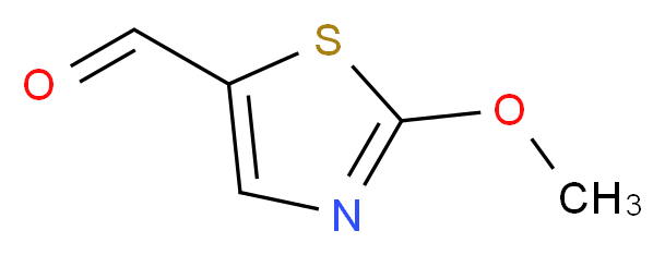 2-methoxy-1,3-thiazole-5-carbaldehyde_分子结构_CAS_95453-59-1