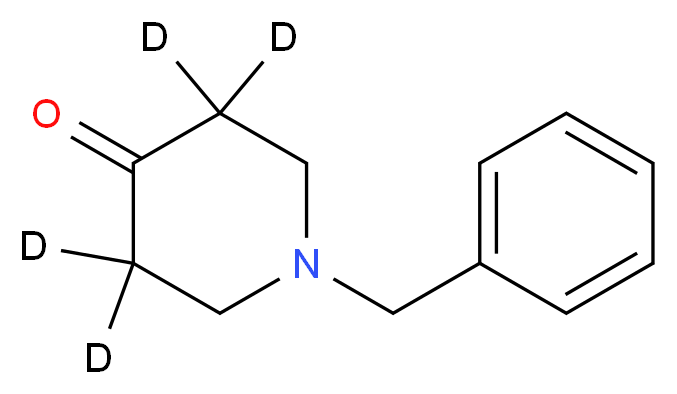 N-Benzyl-4-piperidone-d4_分子结构_CAS_88227-09-2)