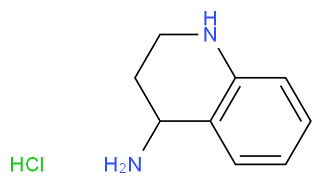 1,2,3,4-TETRAHYDRO-QUINOLIN-4-YLAMINE HCL_分子结构_CAS_7578-79-2)