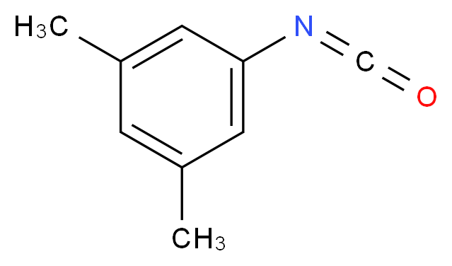 1-Isocyanato-3,5-dimethylbenzene_分子结构_CAS_54132-75-1)