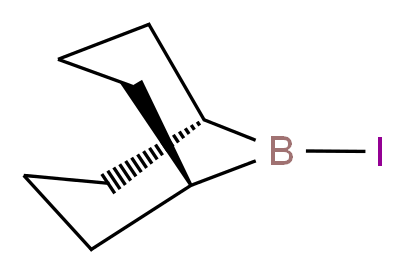 (1s,5s)-9-iodo-9-borabicyclo[3.3.1]nonane_分子结构_CAS_70145-42-5