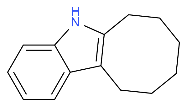 5H,6H,7H,8H,9H,10H,11H-cycloocta[b]indole_分子结构_CAS_22793-63-1