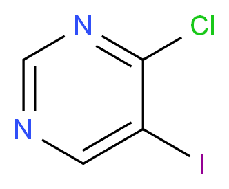 4-chloro-5-iodopyrimidine_分子结构_CAS_63558-65-6