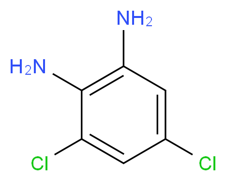 (2-amino-3,5-dichlorophenyl)amine_分子结构_CAS_5233-04-5)