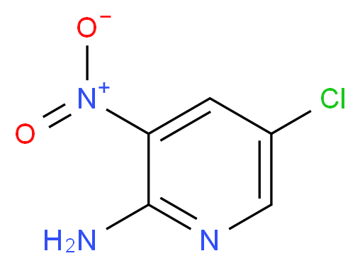 2-Amino-5-chloro-3-nitropyridine_分子结构_CAS_5409-39-2)