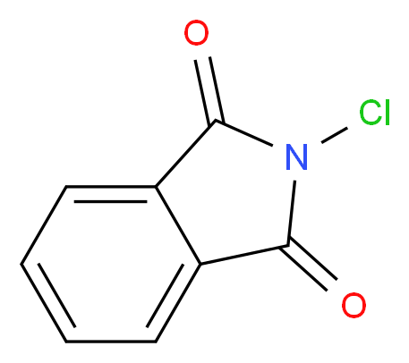 2-chloro-2,3-dihydro-1H-isoindole-1,3-dione_分子结构_CAS_3481-09-2